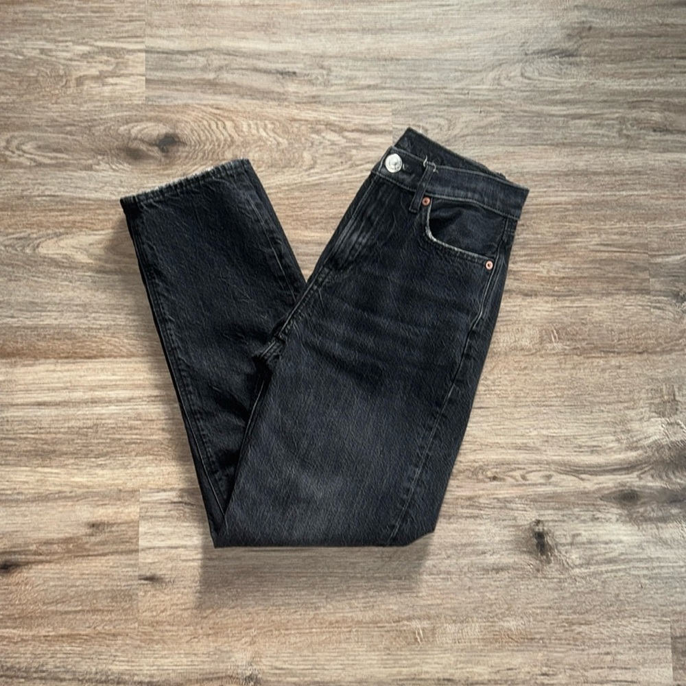American Eagle Black Boyfriend Jeans
